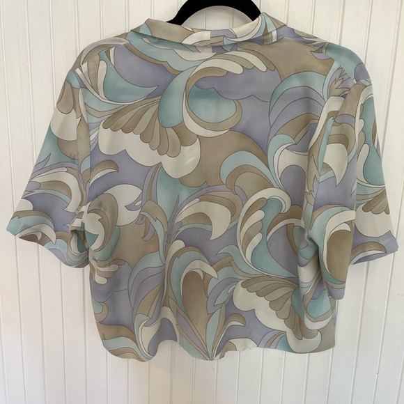 Flowy Alfred Dunner Button Down - Picture 2 of 3